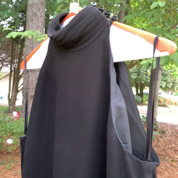 Ralph Lauren pleated turtleneck/side zipper/vent - Picture 10 of 14